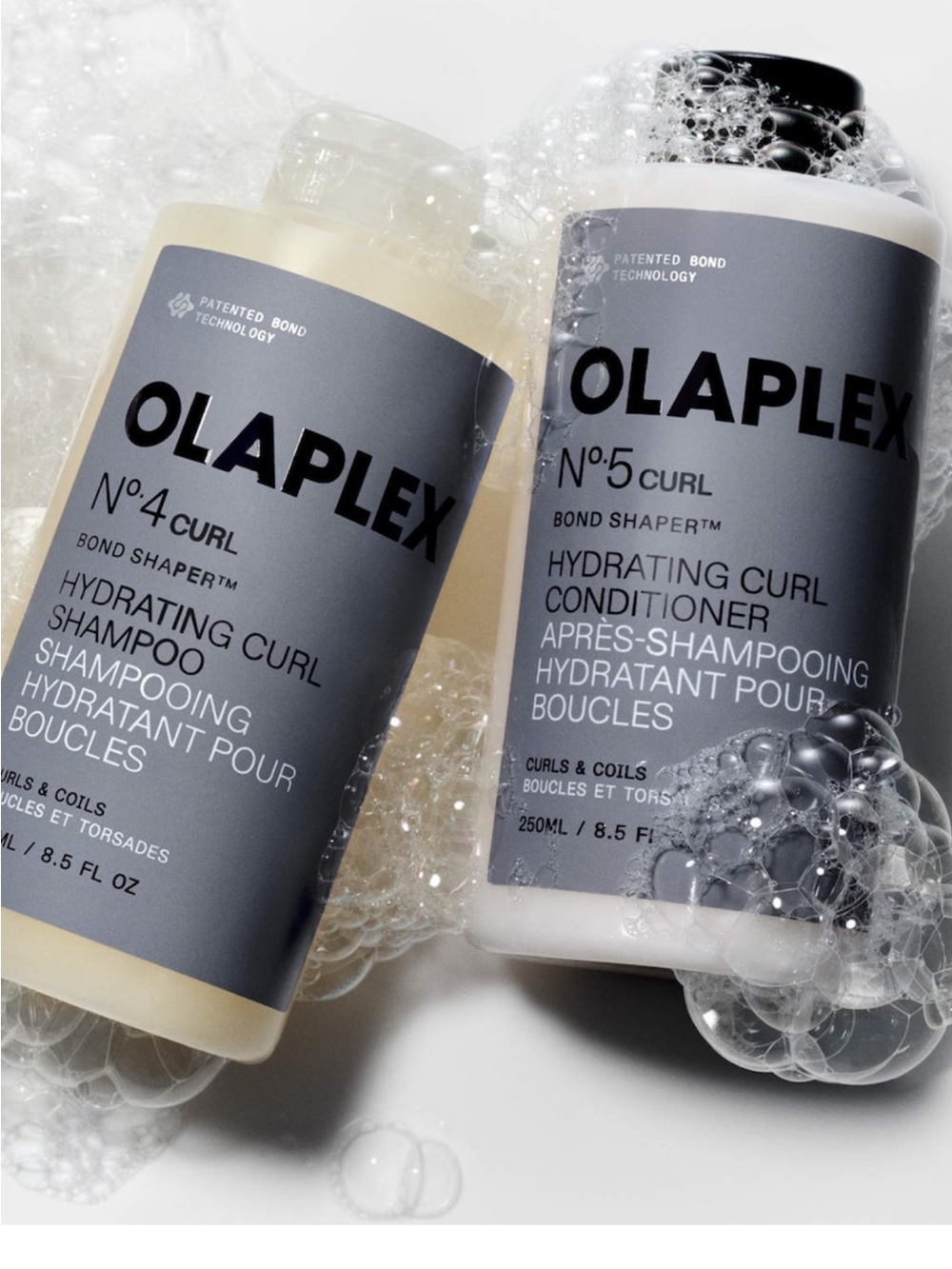 Olaplex N°4 Curl Bond Shaper Hydrating Shampoo & Conditioner for Curly & Wavy